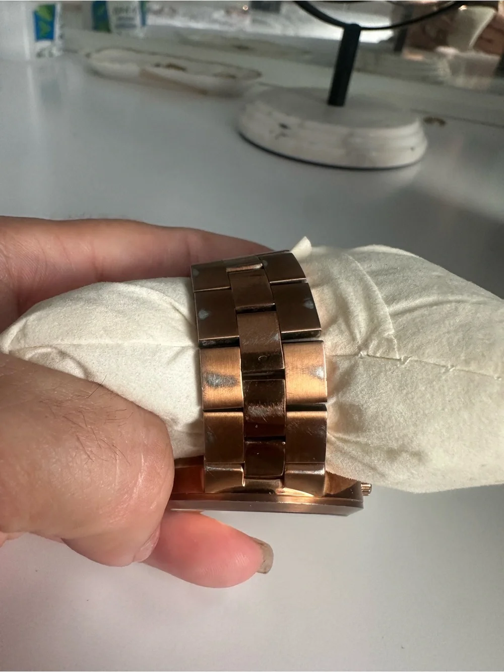 Michael Kors Rose Gold Stainless Steel Bracelet Watch